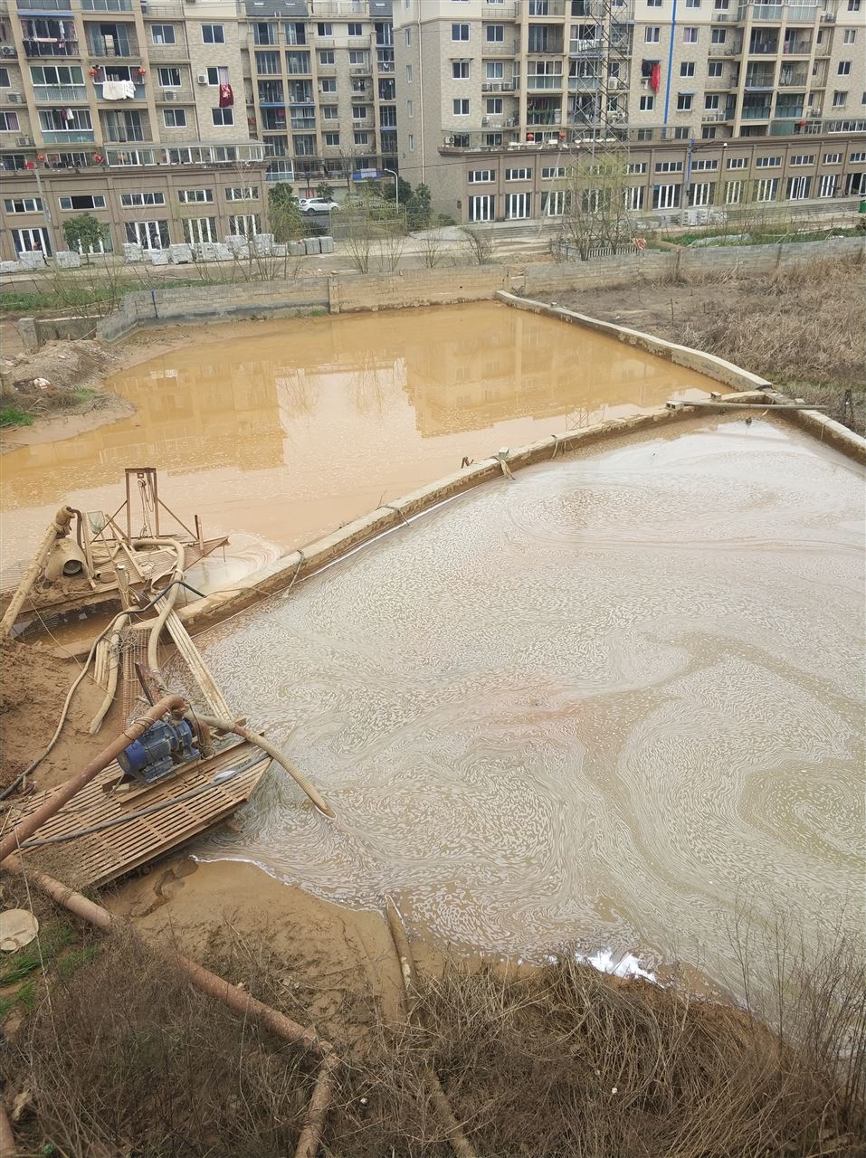 平度沉淀池淤泥清理-厂区废水池淤泥清淤